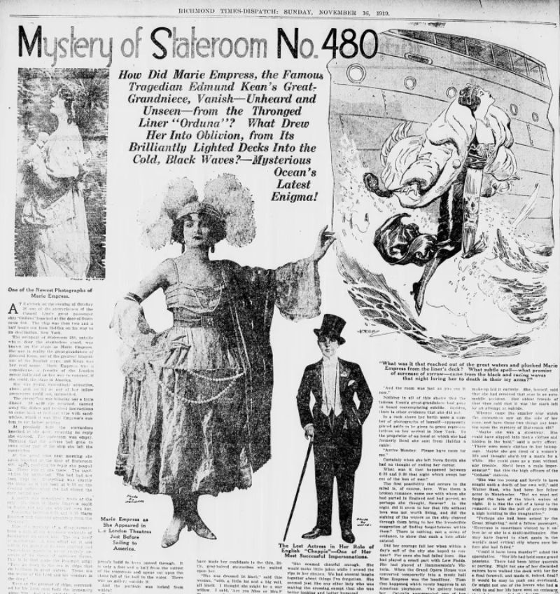 This Silent Movie Star Disappeared Without a Trace from a Cruise Ship at Sea